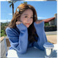Loose Soft Sweater Women's Autumn and Winter Pullover Knitted Top Multi-color Optional