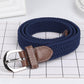 Women's Belt Thin Belt Unisex Students Canvas Stretch Wild Woven Elastic Youth Pants Belt