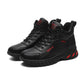 Winter Plus Velvet Sports Shoes Women's Shoes All-match Running Shoes Women's Casual Shoes Thick-soled Non-slip Flat Leather Shoes
