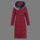 Winter Coat Women's Coat Middle-aged Women's Padded Clothes Long Over-the-knee Padded Jacket