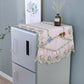 Refrigerator Cover Universal Cover Towel Refrigerator Dust Cover Thick Lace Edge Refrigerator Hanging Bag