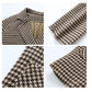 Fashion Autumn Women Plaid Blazers  Jackets Work Office Lady Suit Slim  Business Female Blazer Coat Talever