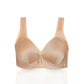 Large Size Thin Section Large Cup No Steel Ring Bra Non-magnetic Gather Adjustment Type Breast-receiving Vest Bra