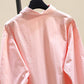 Women's Cotton Shirt with Long Sleeves and Loose Design The Fabric Is Soft Breathable and Sweat-absorbing Solid Color Shirt