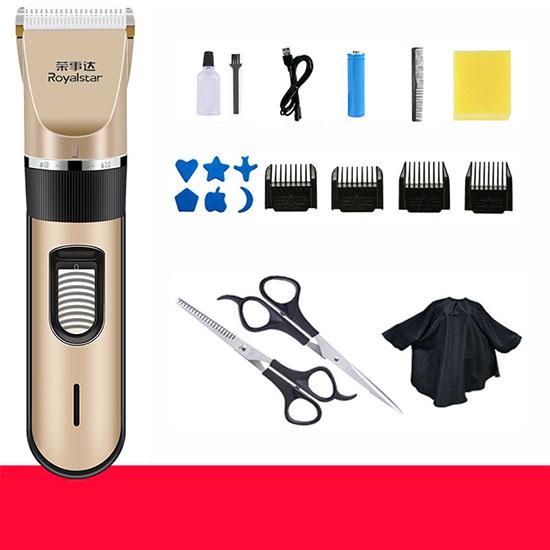 Rechargeable Low-noise Hair Clipper Remover Cutter Grooming Hair Trimmer Electrical Hair Cut Machine