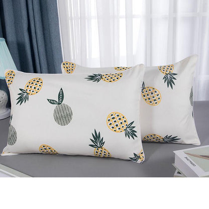 Pillow Set Student Pillow Single Dormitory Cute Cartoon Pillow Pillow Core Cervical Pillow Removable Washable Pillow