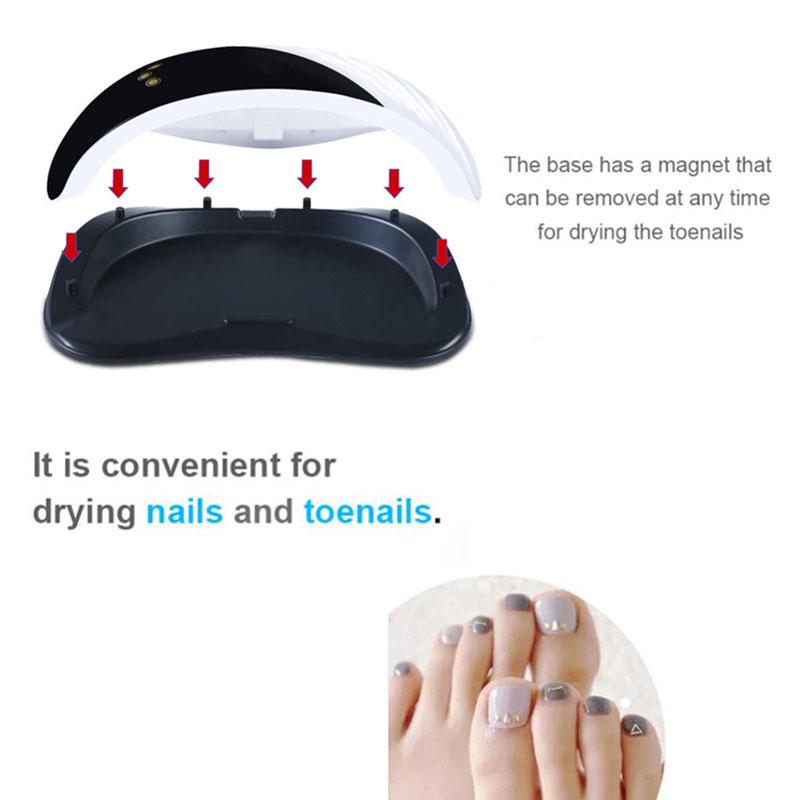 Two-handed Nail Machine 120W Quick-drying and Painless Nail Machine
