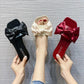 Ladies Summer Bow Sandals and Slippers Fashionable All-match Flip Flops Beach Sandals