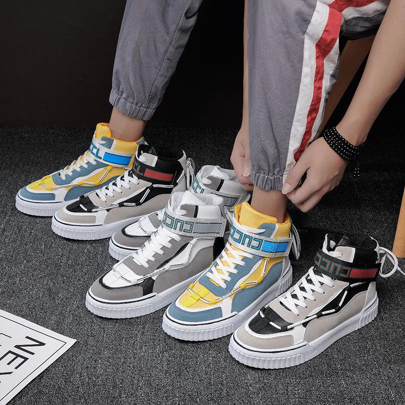 Men 'S Tide Cool High -Top Aj Skateboard Shoes High Quality Sports Running Sneakers Basketball Boots
