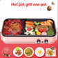 1360W 5 Person Multi-purpose Grill Pan Smokeless Fried Steak Pan Heat Pot BBC Machine Nonstick Pot for Family
