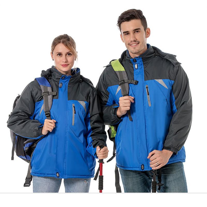 Jackets Overalls Padded Jackets Men's Plus Velvet Thick Warm Padded Jacket Cold-proof Jacket Winter
