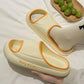 Slippery Slippers Women's Summer Indoor and Outdoor Wear At Home Non-slip Soft Thick Bottom Sandals and Slippers Light and Soft