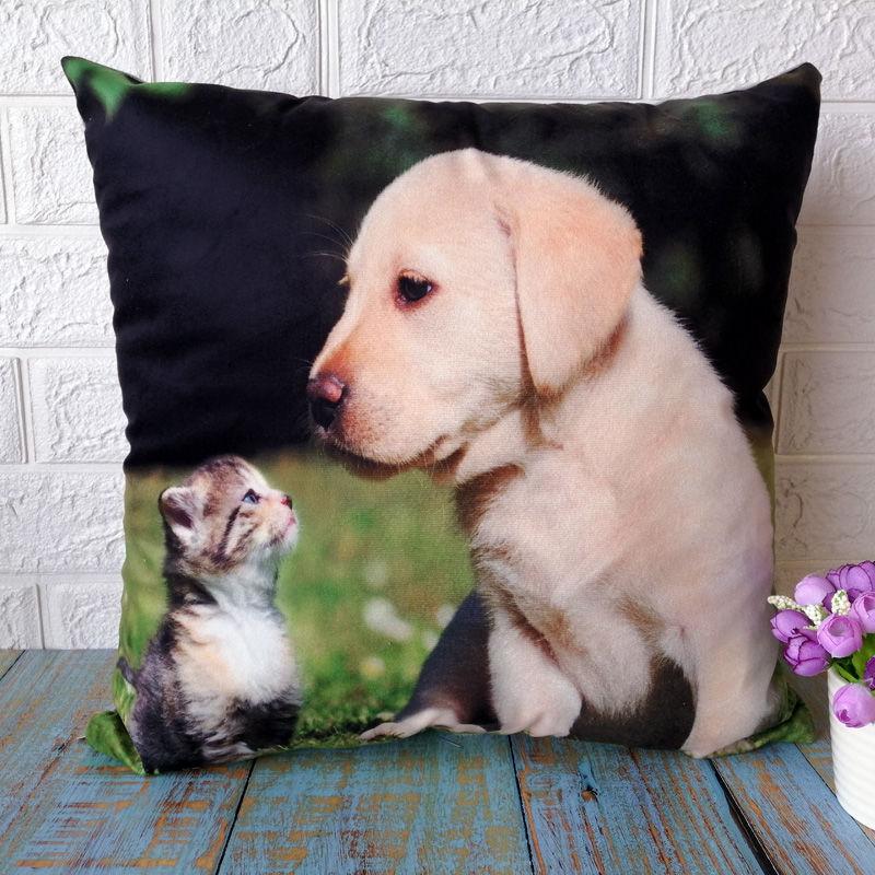 Washable Sofa Throw Pillow Cushion for Living Room Modern 3D Printing Throw Pillow Cover and Cushion Bedside Backrest Lumbar Pillow