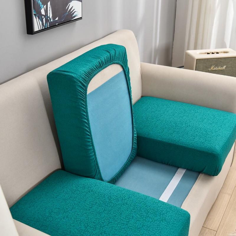 1/2/3/4 Seat Sofa Seat Cushion Cover for  Pets Kids Elastic Chair Cover Funiture Protector Thick Washable Removable Couch Slipcover Waterproof