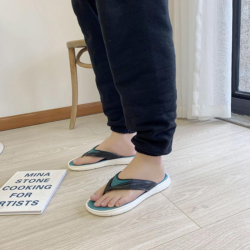 Summer Men's Flip Flops Fashion Trend Personality Wild Wear-resistant Men's Non-slip Sandals and Slippers Beach Shoes Men