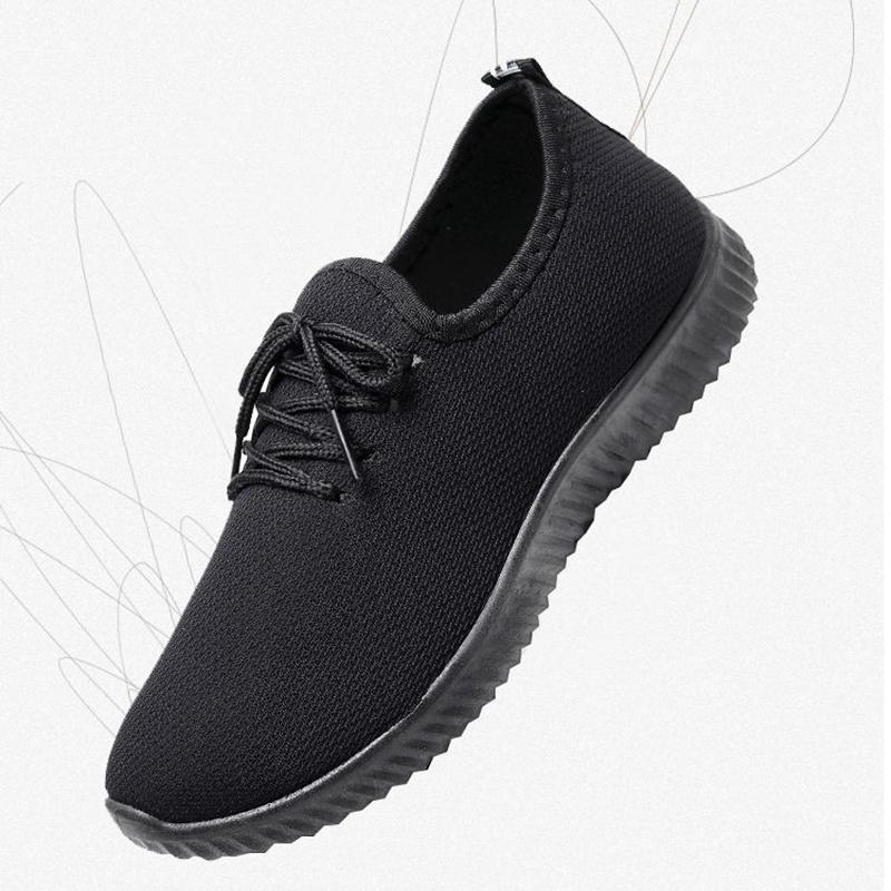 Old Beijing Cloth Shoes Women's Shoes Flat-soled Single Shoes Casual Work Shoes Female Black Soft-soled Dancing Net Shoes Mother Shoes Non-slip