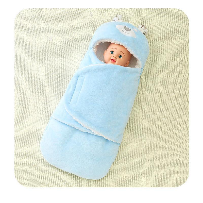 Baby Products Bag Is Held By Newborn In Autumn, Winter and Spring. It Is Thickened. Go Out Swaddling Towel Baby Sleeping Bag Is Warm and Anti Startle