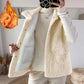 Imitation Lamb Wool Plus Velvet Thick Vest Spring and Autumn All-match Casual Jacket