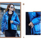 Small Lady Down Jacket Loose Fashion Trendy Brand Shiny Net Red Short Colorful Winter Jacket