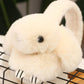 Women's Winter Long-eared Rabbit Earmuffs Cute Cartoon Warm Earflap Plush Rabbit Ear Warmer Plush Ear Pad Cover Thickened Earlap
