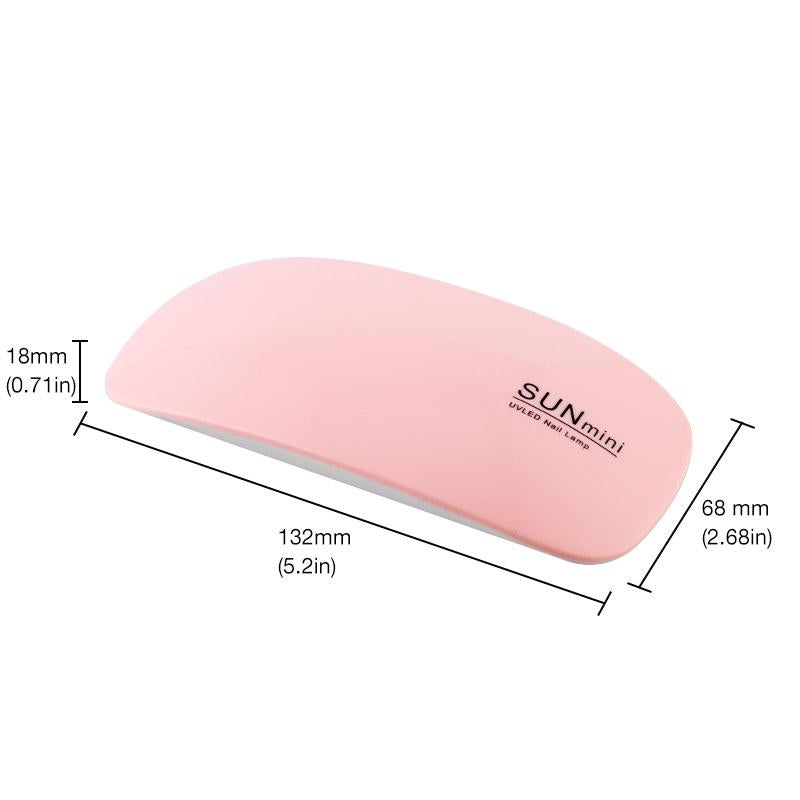 6W Mini UV nail Lamp 15ML Gel Nail Polish Set Manicure Set Nail Art  UV Varnish Tools Nail set