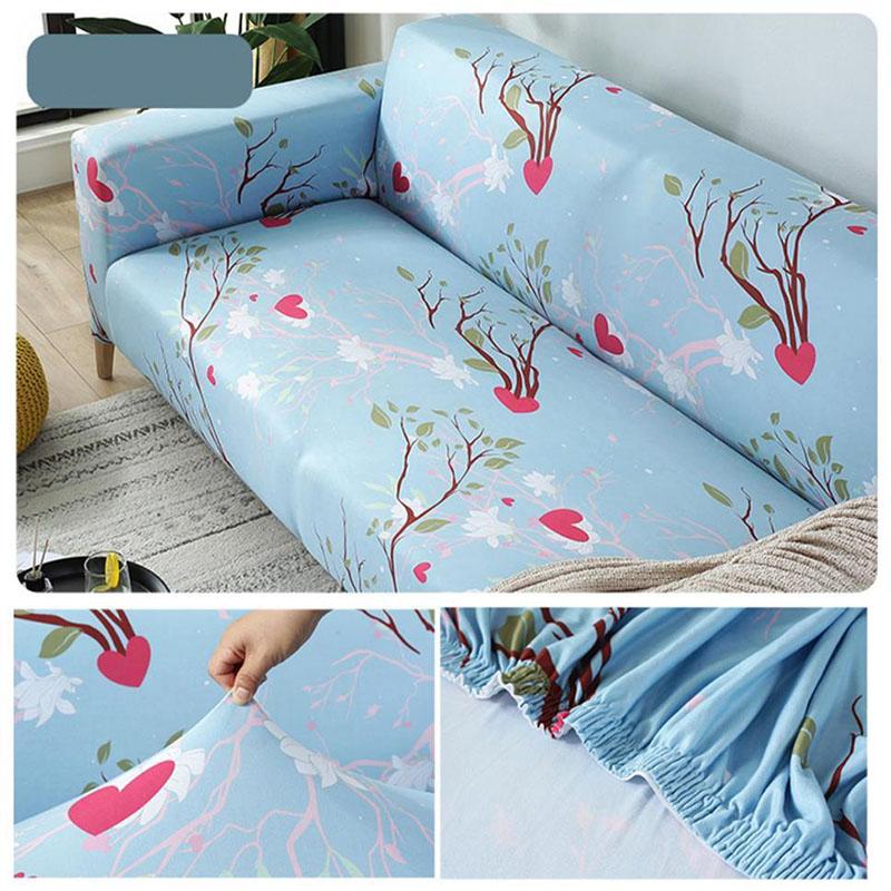 Cute Pattern Sofa Cover Flexible All-inclusive Universal Sofa Cushion Cloth Sofa Cover All Seasons Universal