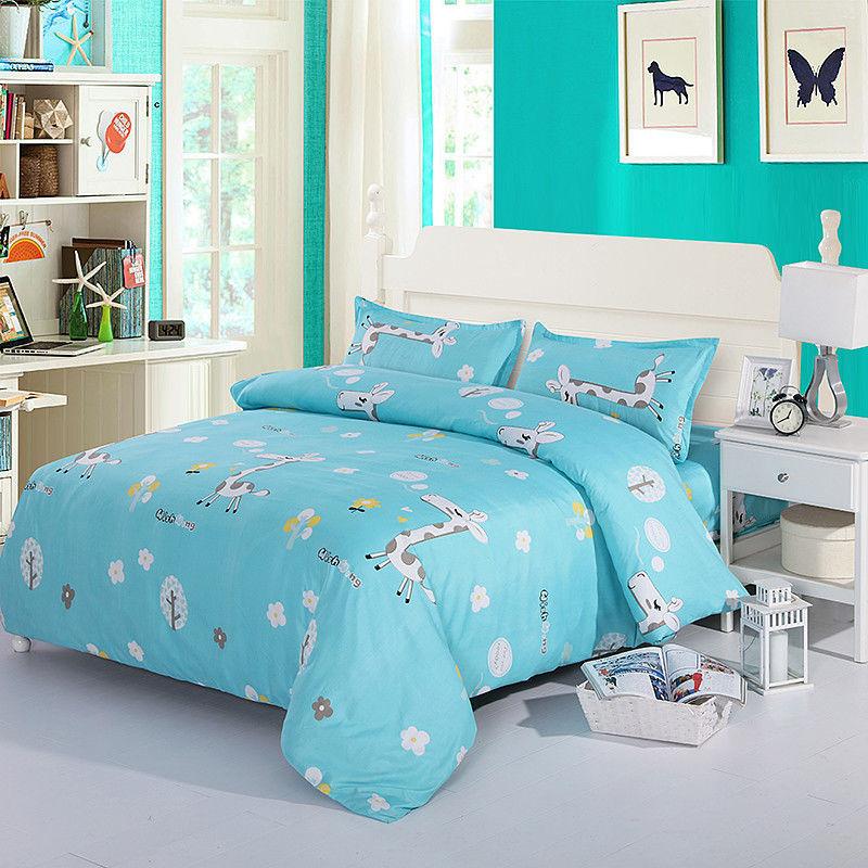 Bedding Four-piece Soft Skin Bed Supplies Are Single Bed Single Pillow Set of Home Bed Products Fresh Air