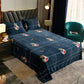 Autumn Winter Flannel Blanket Plus Velvet Bed Sheet Single Double Blanket Siesta Blanket