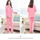 Genuine Flannel Autumn and Winter Women's Pajamas Plus Velvet Thick Coral Fleece Suit Large Size Warm Home Service