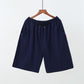 Men's Summer Shorts Cotton Home Loose Five-point Beach Pants