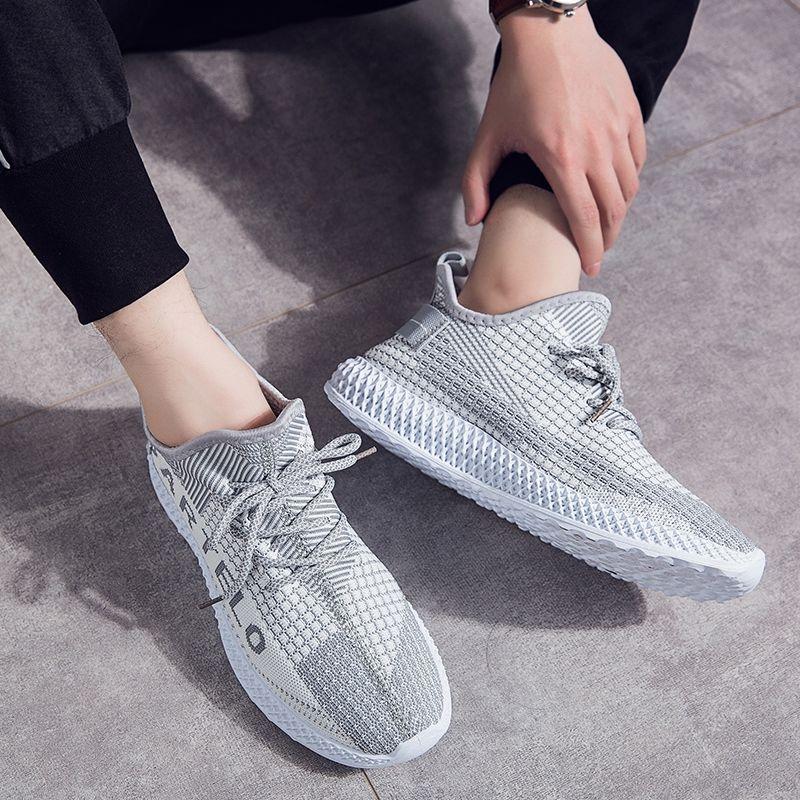 Sports Shoes Men's Spring Summer Light Breathable Men's Mesh Sneakers Men's Sports All-match Running Shoes