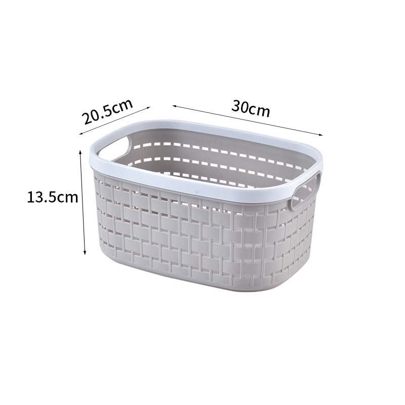 Toys Storage Basket Desktop Plastic Storage Basket Cosmetic Snack Storage Basket Office Sealing Basket Storage Box