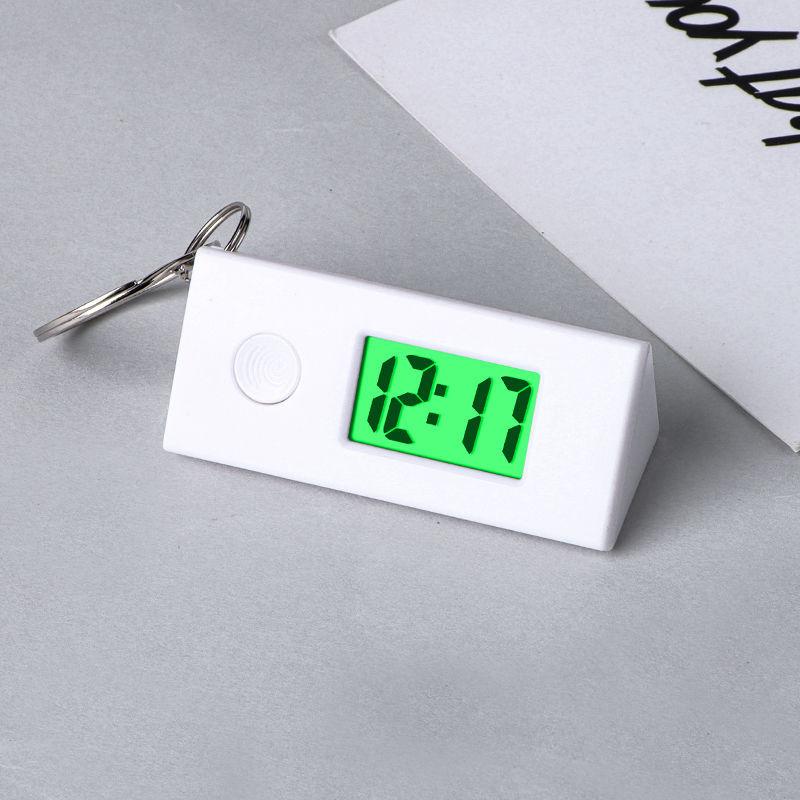 Bedroom Simple Small Electronic Watch Portable Old Man Big Character Watch Student Exam Mute Desktop Clock Mini Home
