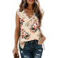 European and American Summer Lace Vest Loose Casual Slit T-shirt