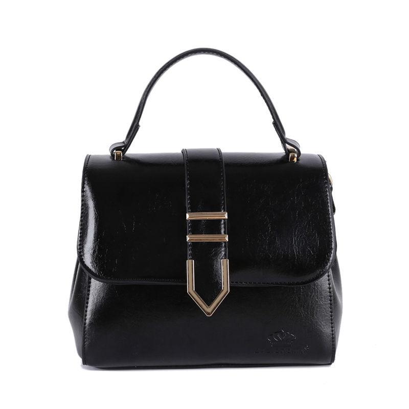 Fashion Leather Handbags Large Capacity Leopard Print Handbags Cowhide Fashion Temperament Shoulder Bag Messenger Bag