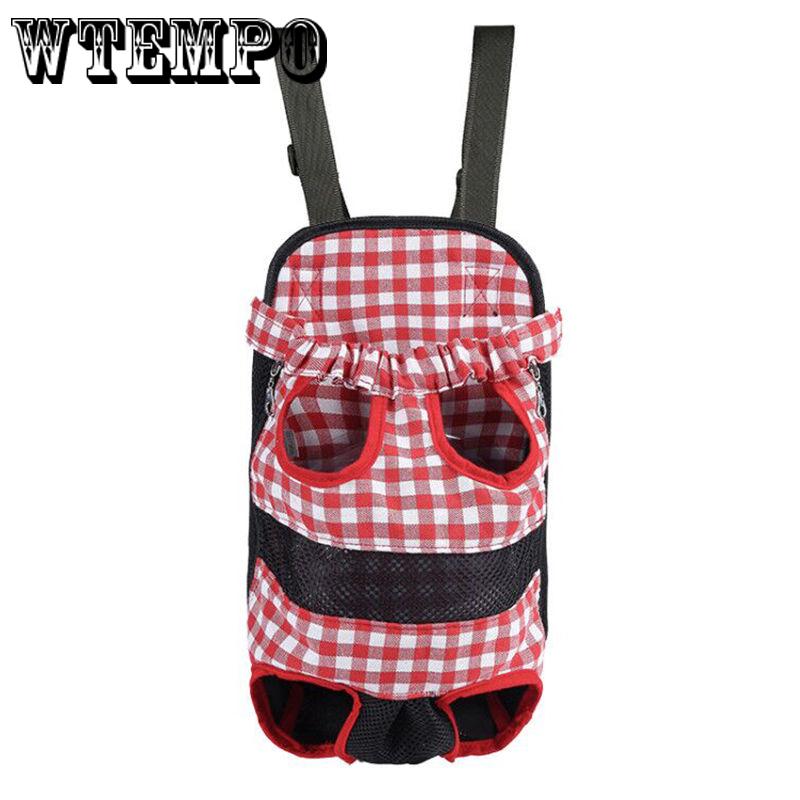 Pet backpack cat dog out breathable chest pack portable dog bag cat bag dog backpack Teddy bag
