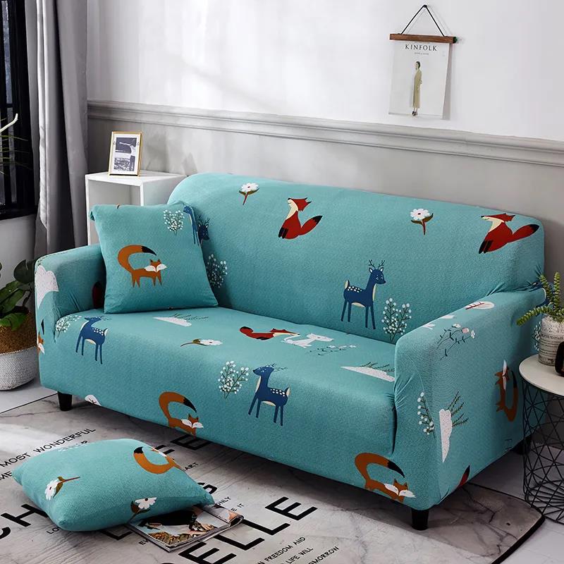 Universal All-inclusive Sofa Cover Custom-made Elastic Sofa Dust Cover Single Combination Sofa Towel Full Cover Multicolor