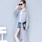 Spring and Summer Breathable Sun Protection Clothing Women's Mid-length Loose Large Size Sun Protection Clothing Women's Thin Coat