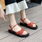 Summer Sandals Female Students  College Style Flat Sandals Female Outer Wear Fashion Thick-soled Roman Sandals Women