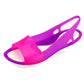 Comfortable and Soft Mother Sandals Women's Beach Shoes Women's Hole Shoes Wedges Open-toe Sandals Non-slip Women's Sandals