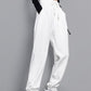 Summer Thin Sports Pants Men's and Women's Trousers Solid Color Beam Feet Ins Loose and Versatile Casual Drawstring Pants