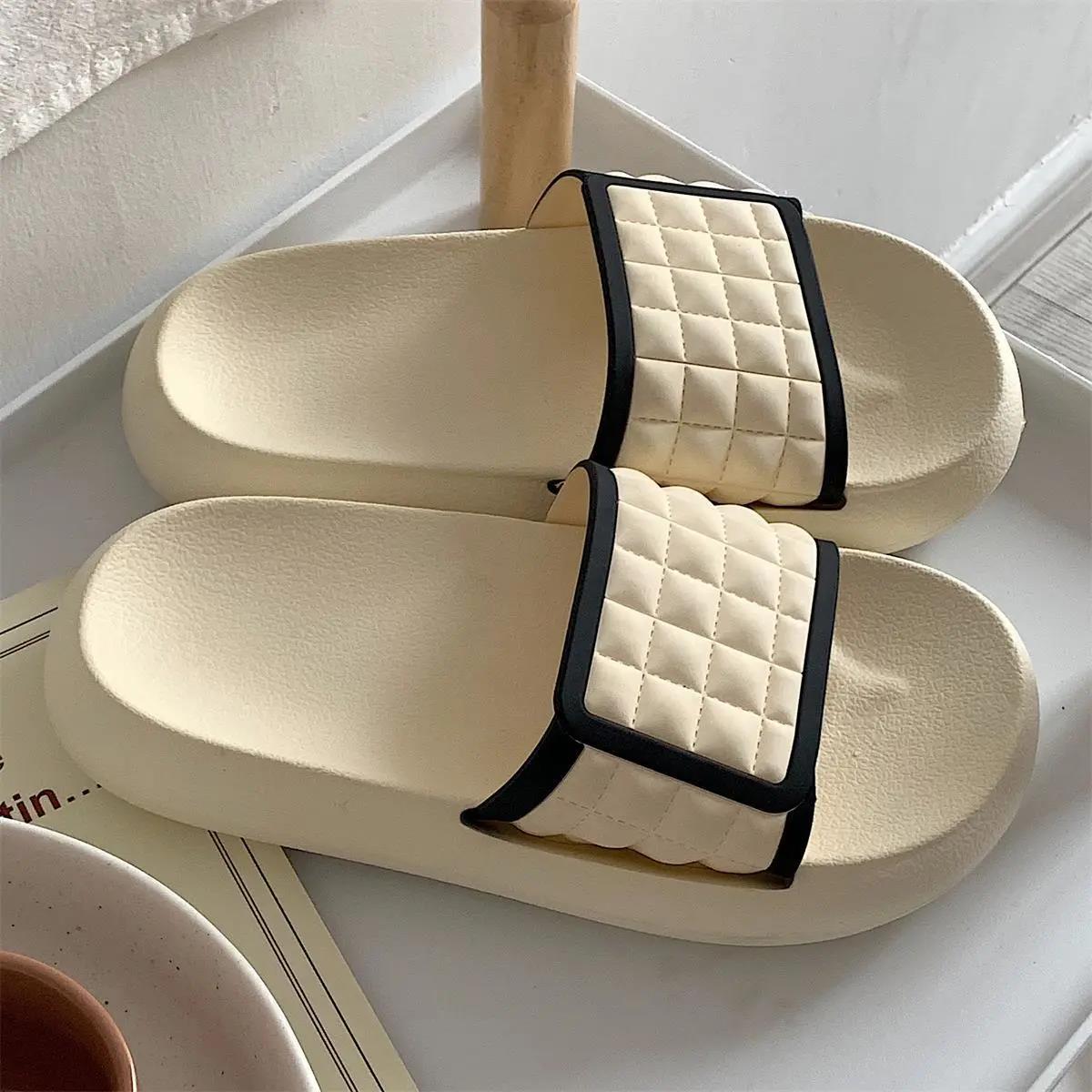 Women's Summer Slippers Soft Bottom Outer Wear Non-slip Indoor Slippers