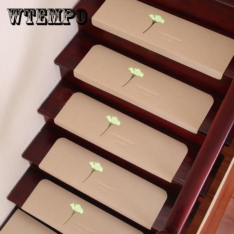 1pcs  Mat Non-slip Floor Staircase Stairs Carpet Pad Luminous Stair Treads Protector Mats