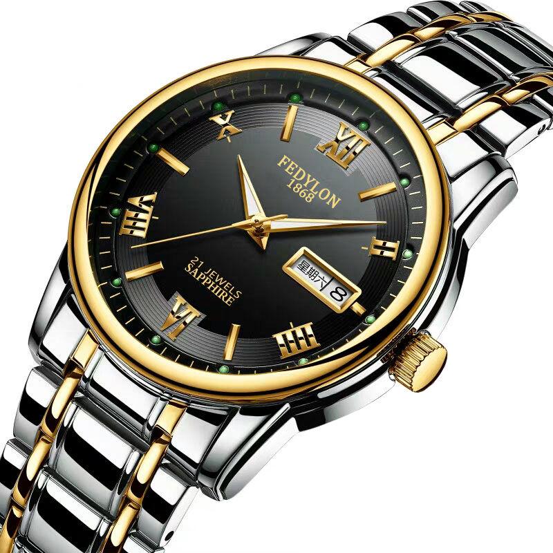 Men's Classic Mechanical Watches Men Business Waterproof Clock Male Luxury Automatic Watch
