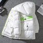 Girls Down Padded Jacket Thick Warm Hooded Jacket Winter Padded Jacket