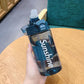 Water Cup Unisex Simple Plastic Cup with Straw Large Capacity Portable Fitness Anti-fall Cup