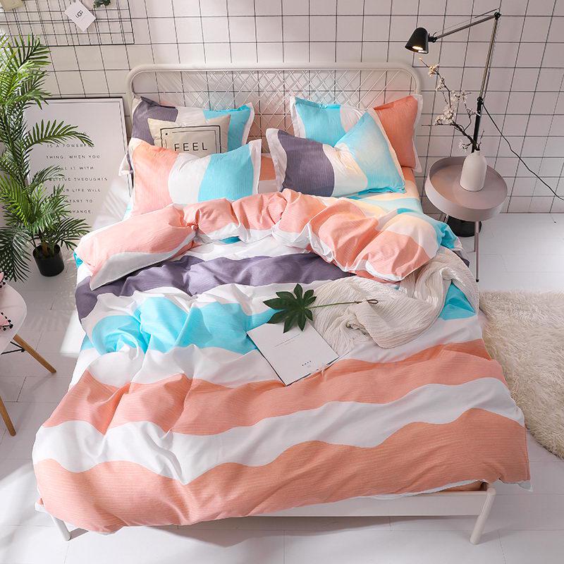 Home textile Meteor Winter 3/4pc Bedding Set Luxury Comfortable Bedclothes Duvet Cover Bed Linen