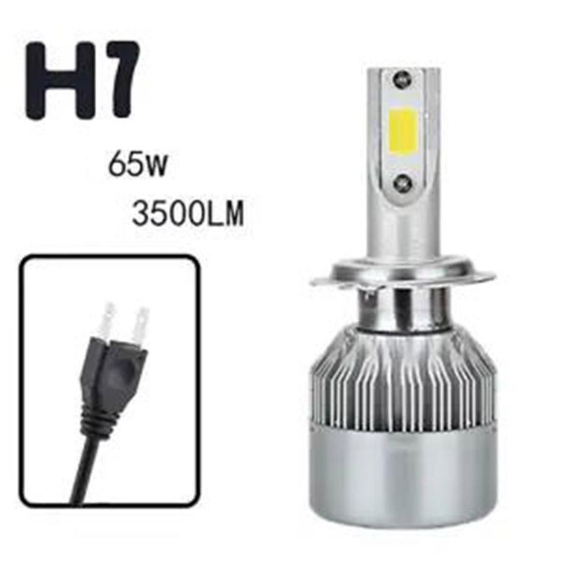 Car Headlights 65W Ultra-bright Concentrating Front Headlights H1 H3 H4 H7 H8 H9 H11 High and Low Beam Light Integrated 12V24V Strong Light