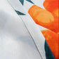 Rural Small Fresh Orange Curtain Fabric Shading Thick Windproof Dormitory Bay Window French Window Bedroom Home Curtain Screen