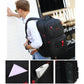 Men's Backpack Waterproof/Large Capacity /USB Charging Laptop Backpack 17 Inch School Bag for Boy Nylon/Canvas Black/Gray PS-501
